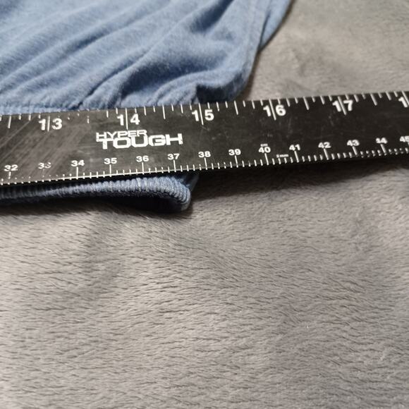 Perry Ellis Sweatpants Mens Large Blue Comfort Stretch Drawstring Pajama Bottom - Picture 4 of 14